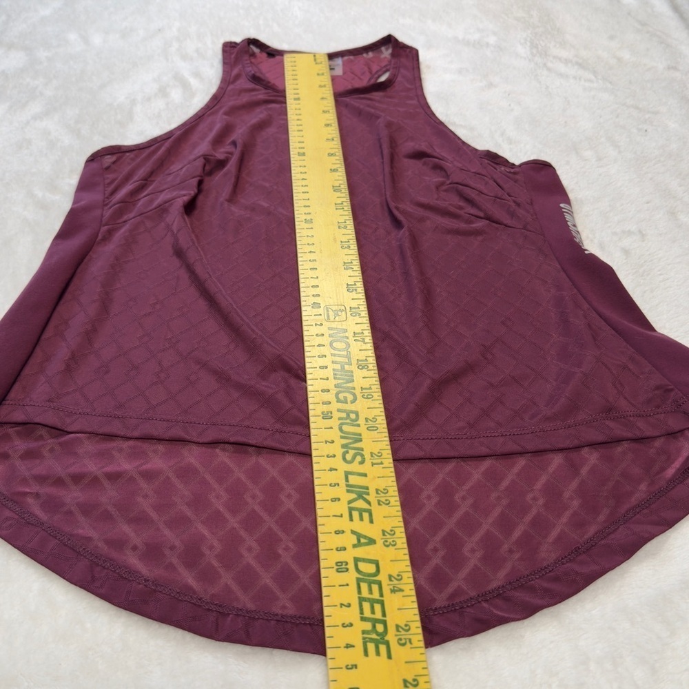 Gymshark Women’s Deep Burgundy Racer Back Tank Size Small - Picture 7 of 8